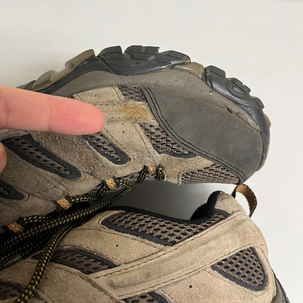 Merrell Moab 2 Ventilator Mens 10W Earth Brown Hiking Shoes J06011W Vibram